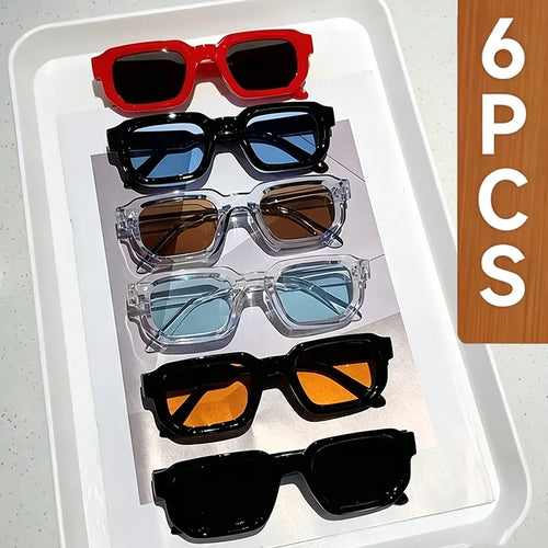 Lunettes soleil rectangulaires vintage