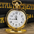 Montre à gousset quartz dorée — image 5