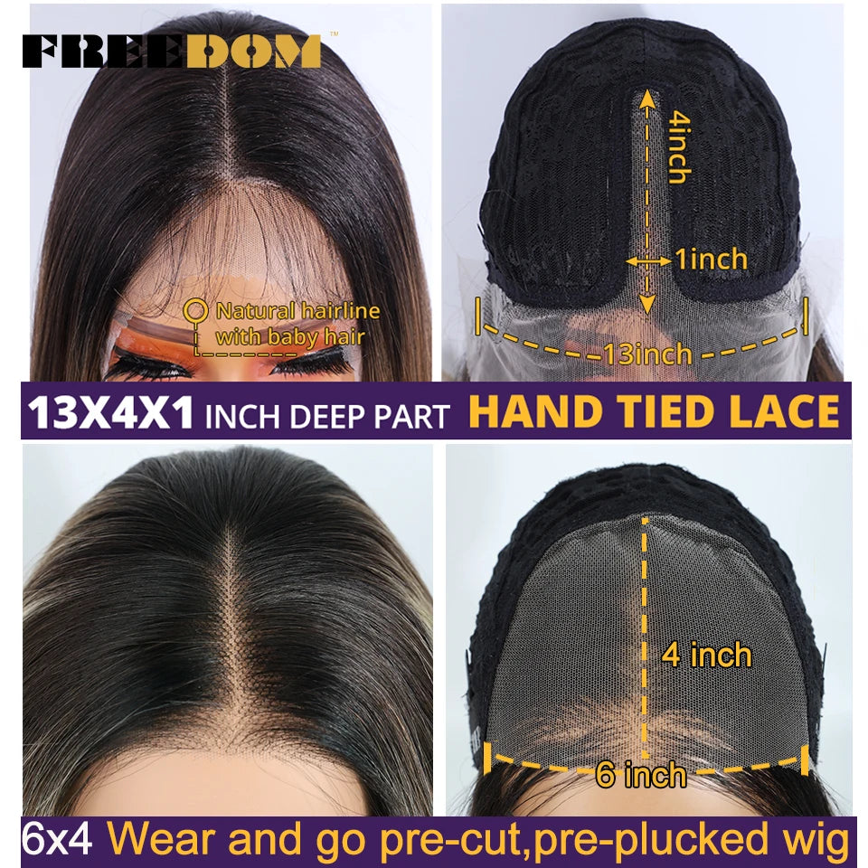 Perruque lace front ombrée — image 5